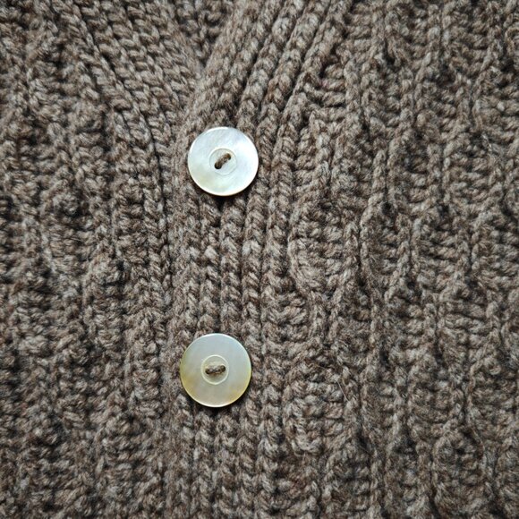 Handmade One of a Kind Crochet Rockmore Cardigan Size Small - Picture 7 of 8